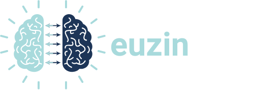 Euzin logo white